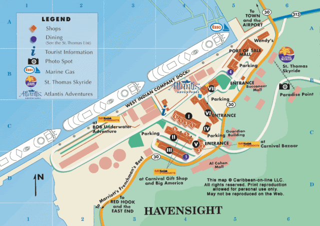 Havensight map 2004