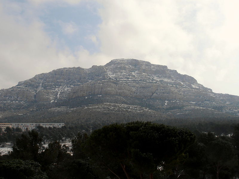 Mont Puget enneigé (fev 12)