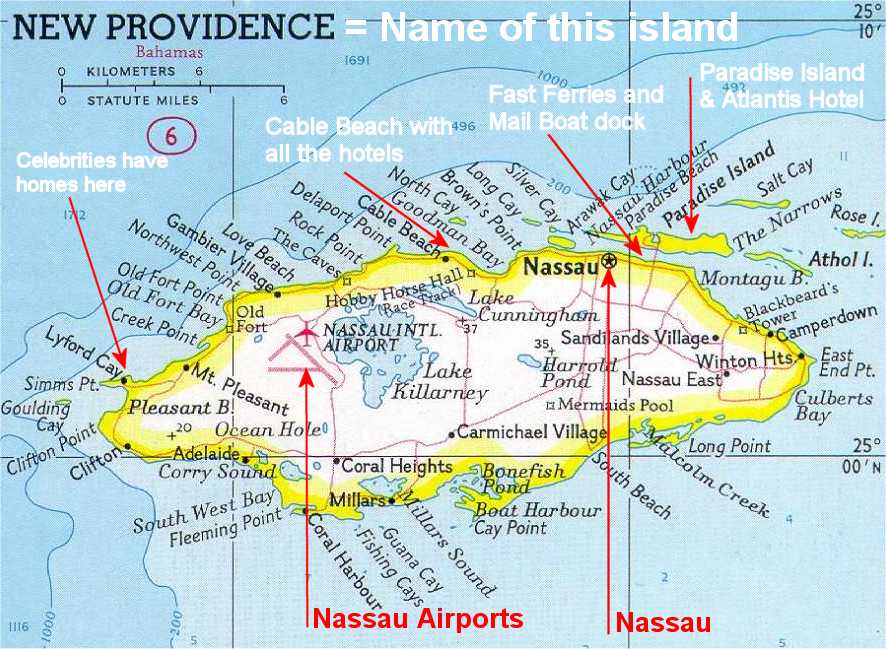 Carte de Nassau