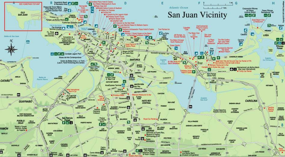 Mapa san juan porto rico 1